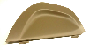 Image of Instrument Panel Side Cover (Sand/Beige, Interior code: 9X5X, AX5X, BX5X) image for your 2000 Volvo V70   